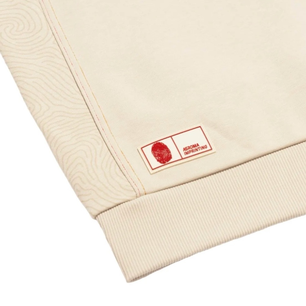 AS Roma Beige Crew Neck Sweater - Picture 4 of 7